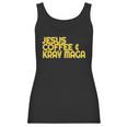 I Love Jesus Coffee Krav Maga Mixed Mma Sparring Tee Women Tank Top