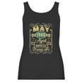 May 1986 35 Th Birthday Gift 35 Years Old Men Women Women Tank Top