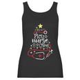 Merry Christmas Icu Pediatric Nursing Gift Picu Nurse Crew Women Tank Top