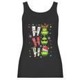 Merry Christmas Santa Grinch Ho Ho Ho Women Tank Top