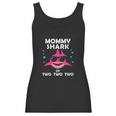 Mommy Shark Of Two Announcement Women Tank Top