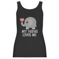 Nana Loves Me Gift For Grandkids Infant Creeper Women Tank Top