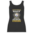 Nfl-Steelers 162 Guy Loves Beer Women Tank Top