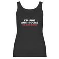 Im Not Anti-Social Im Selectively Cool Sarcastic Women Tank Top