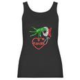 Nurse Grinch Hand Holding Stethoscope Christmas Women Tank Top