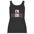 Womens Pastel Goth Aesthetic Im Ok Broken Women Tank Top