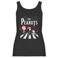 The Peanuts Snoopy Abbey Road Christmas Women Tank Top