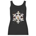 Peanuts Snowflakes Christmas Shirt Women Tank Top