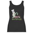 Pillsbury Doughboy Merry Christmas Greeting Mascot Women Tank Top