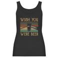 Pink Floyd Vintage Wish You Were Beer Shirt Women Tank Top