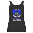 Police Flag Nephew Backs Blue For Police Aunt Women Tank Top