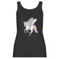 Pretty Flying Horse Rainbow Unicorn Pegasus Women Tank Top