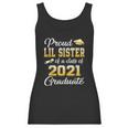 Proud Lil Sister Of A Class Of 2021 Graduation Women Tank Top