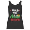 Proud Wife Vietnam Veteran Gift Veterans Day War Gift Graphic Design Printed Casual Daily Basic Women Tank Top