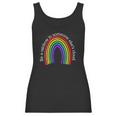 Womens Rainbow Inspirational Quotes By Scarebaby Design Women Tank Top