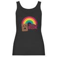 Read A Book Necronomicon Rainbow Funny Horror Graphic Women Tank Top