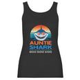 Retro Vintage Auntie Shark Baby Shark Women Tank Top