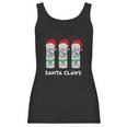 Santa Claws White Claw Hard Seltzer Christmas Shirt Women Tank Top