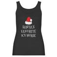 Santas Favorite Icu Nurse Gift Christmas Intensive Care Women Tank Top