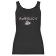 Sassenach Scottish Gaelic Outlanders Pink Dragonfly Women Tank Top