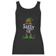 I Am The Sassy Elf Family Matching Funny Christmas Group Gift Women Tank Top