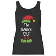 The Sassy Elf Matching Christmas Holiday Gift Women Tank Top