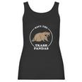 Save The Trash Pandas Funny Raccoon Meme Women Tank Top