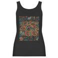 Sea Turtle Inspired By Mola Artwork Of Panama Kuna Women Tank Top