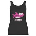 Sister Of The Baby Shark Birthday Women Tank Top