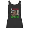 Sloth Stoner October Marijuana Weed Ganja Gift Women Tank Top