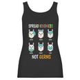 Spread Kindness Not Germs Llama Wrong Social Distancing Women Tank Top