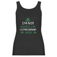 St Patricks Day For Women Leprechaun Funny Leaf Irish Flag Men Green Day Magically Women Tank Top