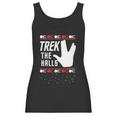 Star Trek Christmas Trek The Halls Ugly Apparel Women Tank Top