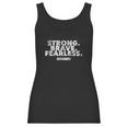 Strong Brave Fearless Joshua 1 9 Christian Faith Women Tank Top