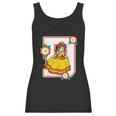 Super Mario Daisy Flowers Poster Graphic Women Tank Top