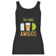 The Three Amigos Art Cool How To Drink Tequila Art Gift Women Tank Top