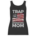 Trap Shooting Mom Gun Rights American Flag Mothers Day Women Tank Top