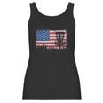 Us American Flag Disc Golf Basket Frisbee Vintage Disc Golf Women Tank Top