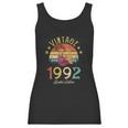 Vintage 1992 Made In 1992 30Th Birthday Women 30 Years Old Women Tank Top