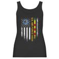 Vintage American Flag Proud Us Air Force Vietnam Veteran Mom Gift Graphic Design Printed Casual Daily Basic Women Tank Top