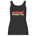 Vintage Retro Kansas City Missouri Football Women Tank Top