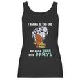 I Wanna Be The One Who Has A Beer With Daryl Funny Bigfoot Women Tank Top