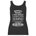 Warning I Ride Horses New Trend Women Tank Top