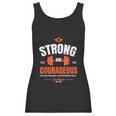 Weight Lifting Joshua 1 9 Christian Design Women Tank Top