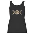 Wicca Moon - Triple Moon - Goddess Symbol T-Shirt Women Tank Top