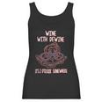 Wine With Dewine It Is 2 O Clock Somewhere Women Tank Top