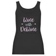 Wine With Dewine Its 2 Oclock Somewhere Women Tank Top