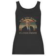 Wine With Dewine Its 2 Oclock Somewhere Vintage Retro Women Tank Top