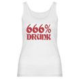 666 Drunk Satanism Women Tank Top