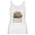 Alan Jackson Hotter Than A Hoochie Coochie Ugly Christmas Shirt Women Tank Top